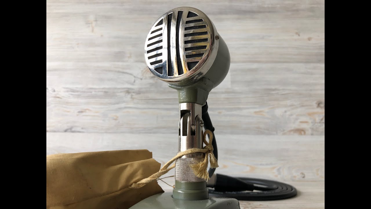 1956 Oktava II-MD-55 Soviet Vintage Dynamic Microphone