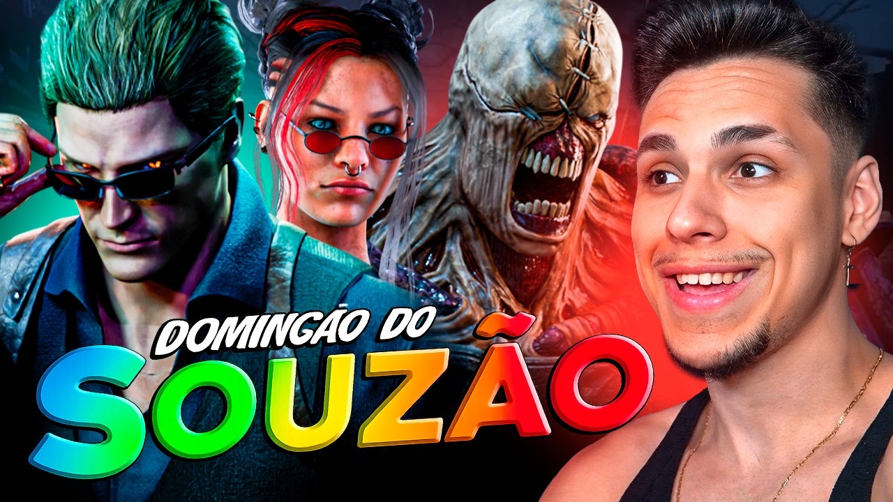 LIVE 🔴 - Noite de DOMINGÃO do SOUZÃO com KILLERS do CHAT e passando RAIVA na SOLO STREAK no DBD...