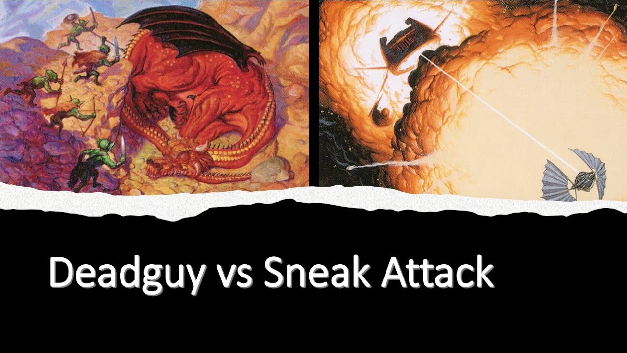 Досовременная лига MTGO - Deadguy против Sneak Attack - 31.12.25
