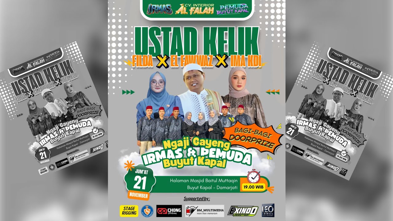 🔴 NGAJI GAYENG IRMAS & PEMUDA MBUYUT KAPAL  :: BERSAMA USTAD KELIK GUNAWAN  :: EL FAWWAZ
