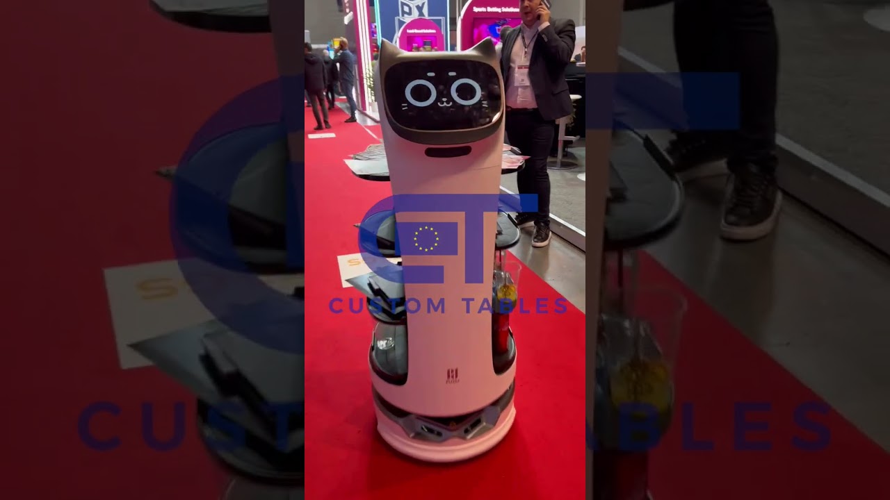 BEGE Expo Bulgaria 2023 | www.CustomTables.eu London UK  +44 7404 408671 | Robot on Casino Tables