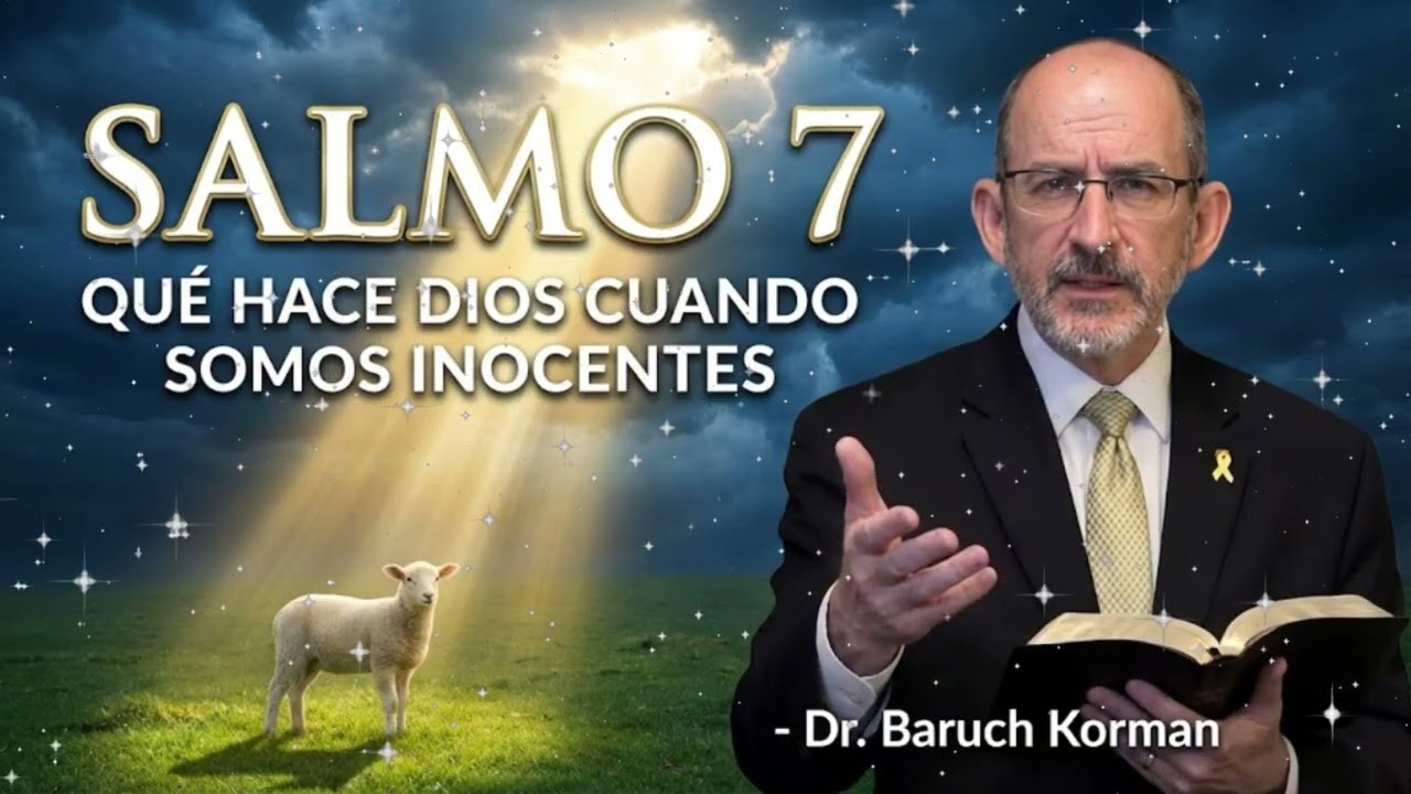 SALMO 7 | QUÉ HACE DIOS CUANDO SOMOS INOCENTES - Dr. Baruch Korman