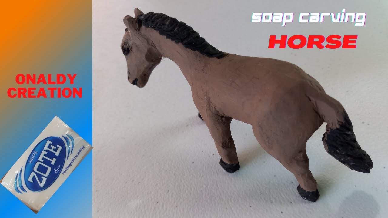 SOAP CARVING - HORSE
