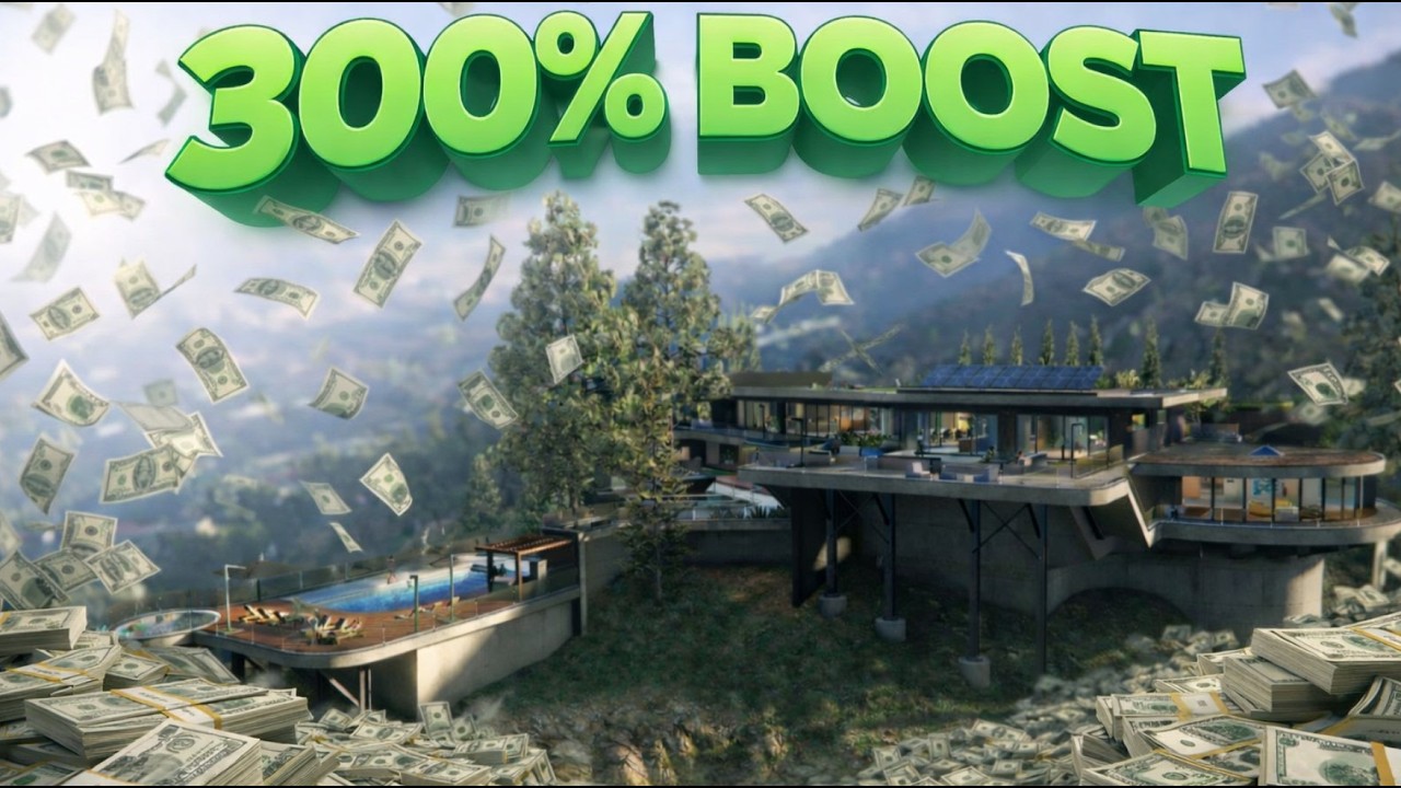 THE MANSION TRIPLES YOUR INCOME! GTA Online