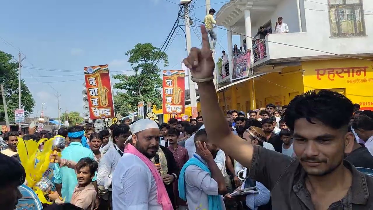 Mere Husain ka dibana agar aa jaye josh me#mela moharram #ameer nagar#mela 