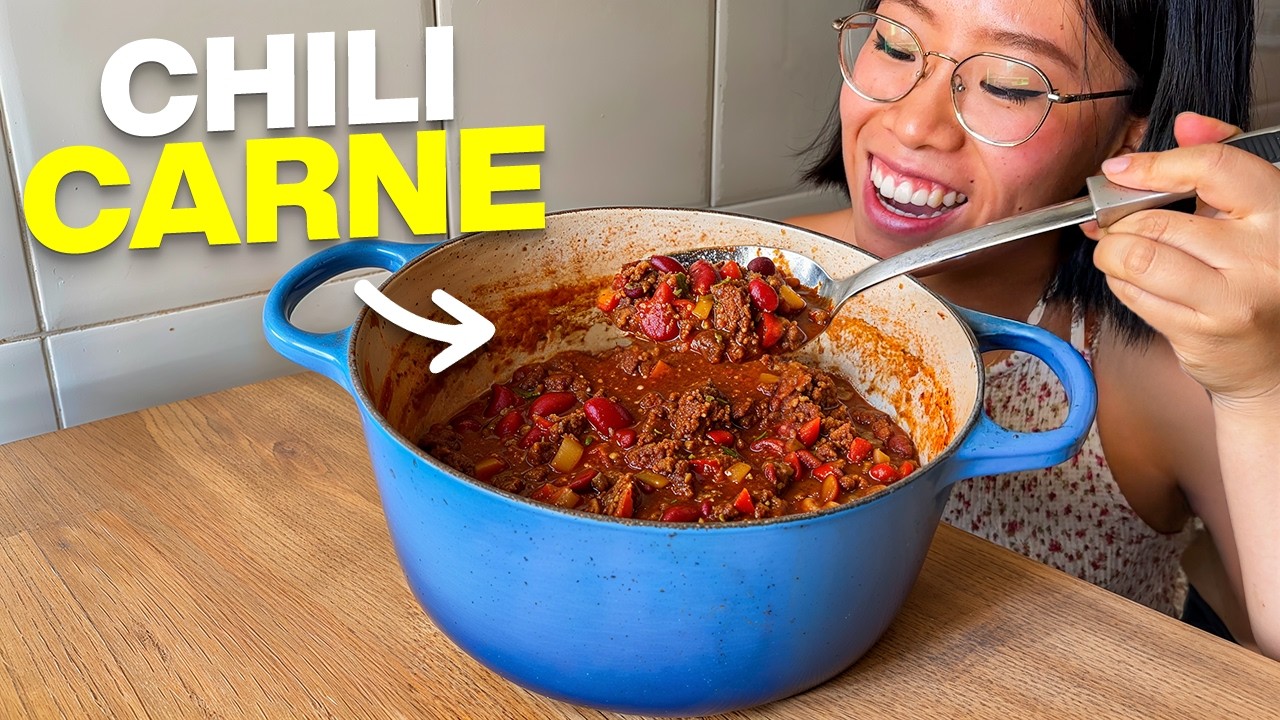 Chili con Carne Fácil (y 5 IDEAS para Comerlo) 😋