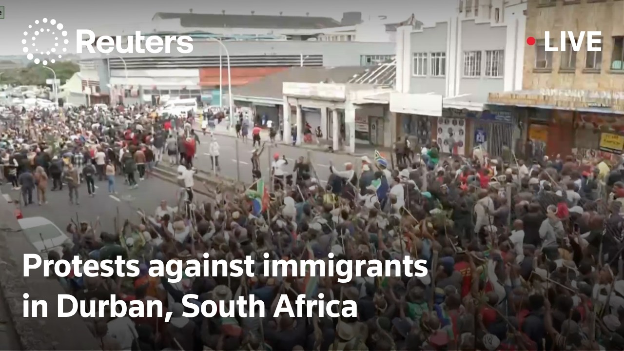 LIVE: South Africa migrant deadline sparks protests in Durban