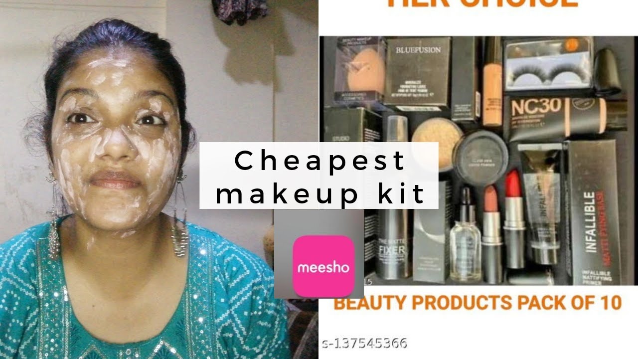 Meesho makeup kit trying out Rs 251/- makeup💄 || Priyanka Soni