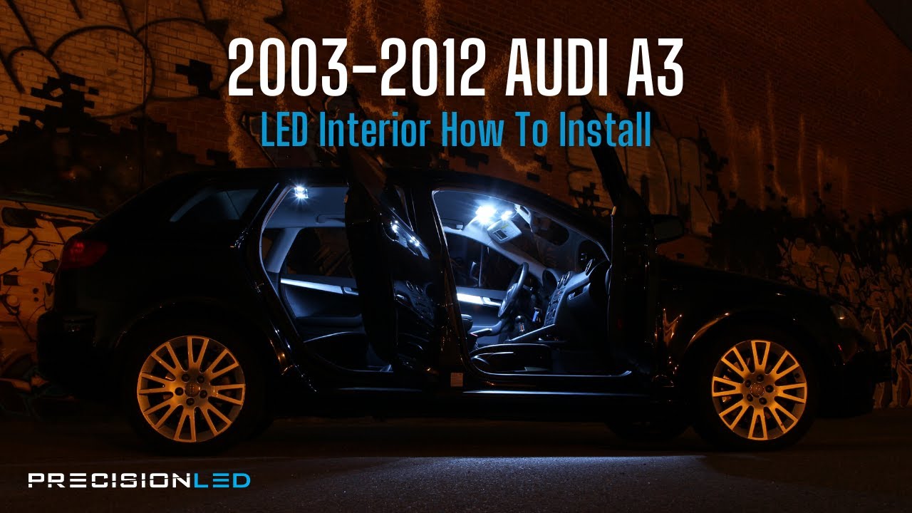 New Audi A3 LED Interior Light - How To Install - 2nd Generation (2003-2012)
