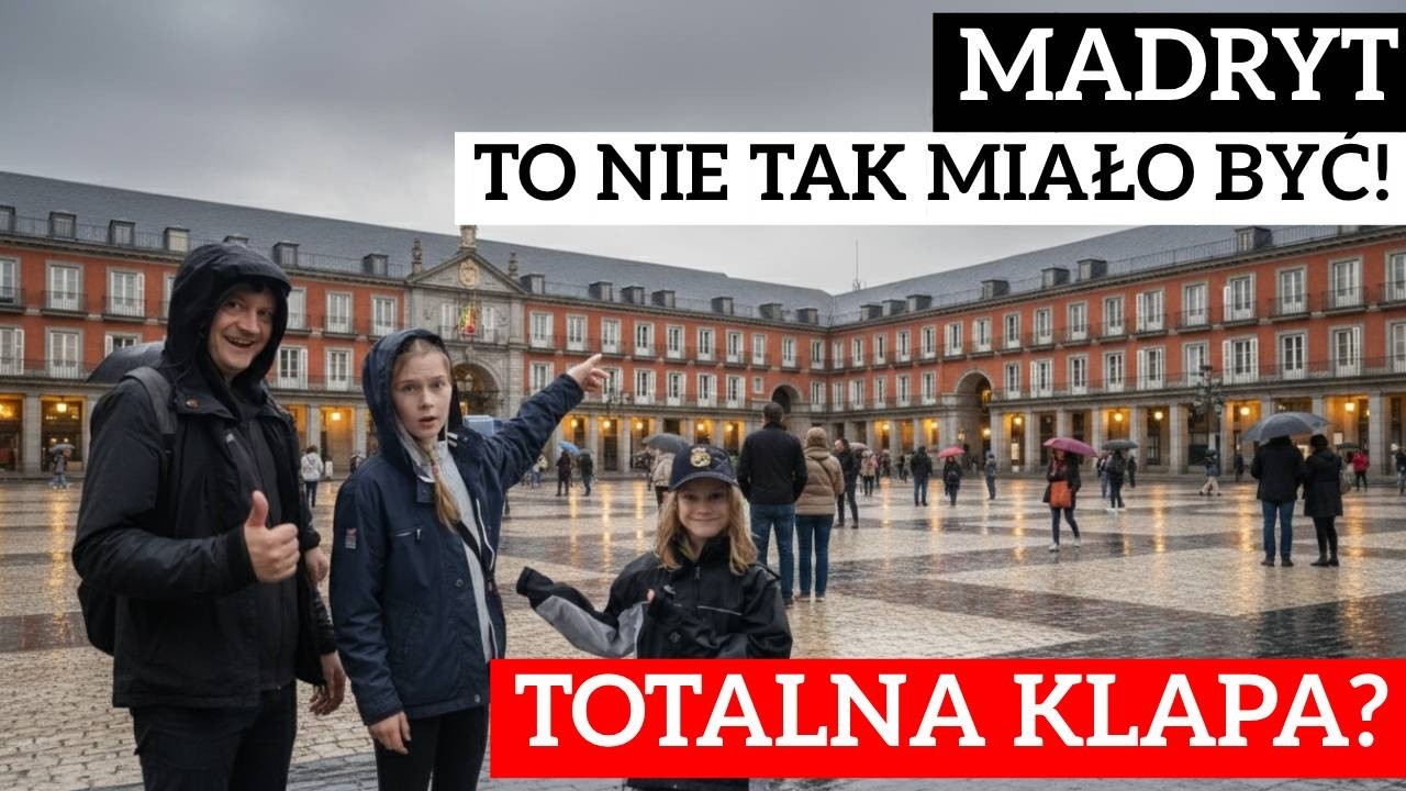 Madryt - 2 dzień. Zwiedzanie w deszczu, czy to ma sens?