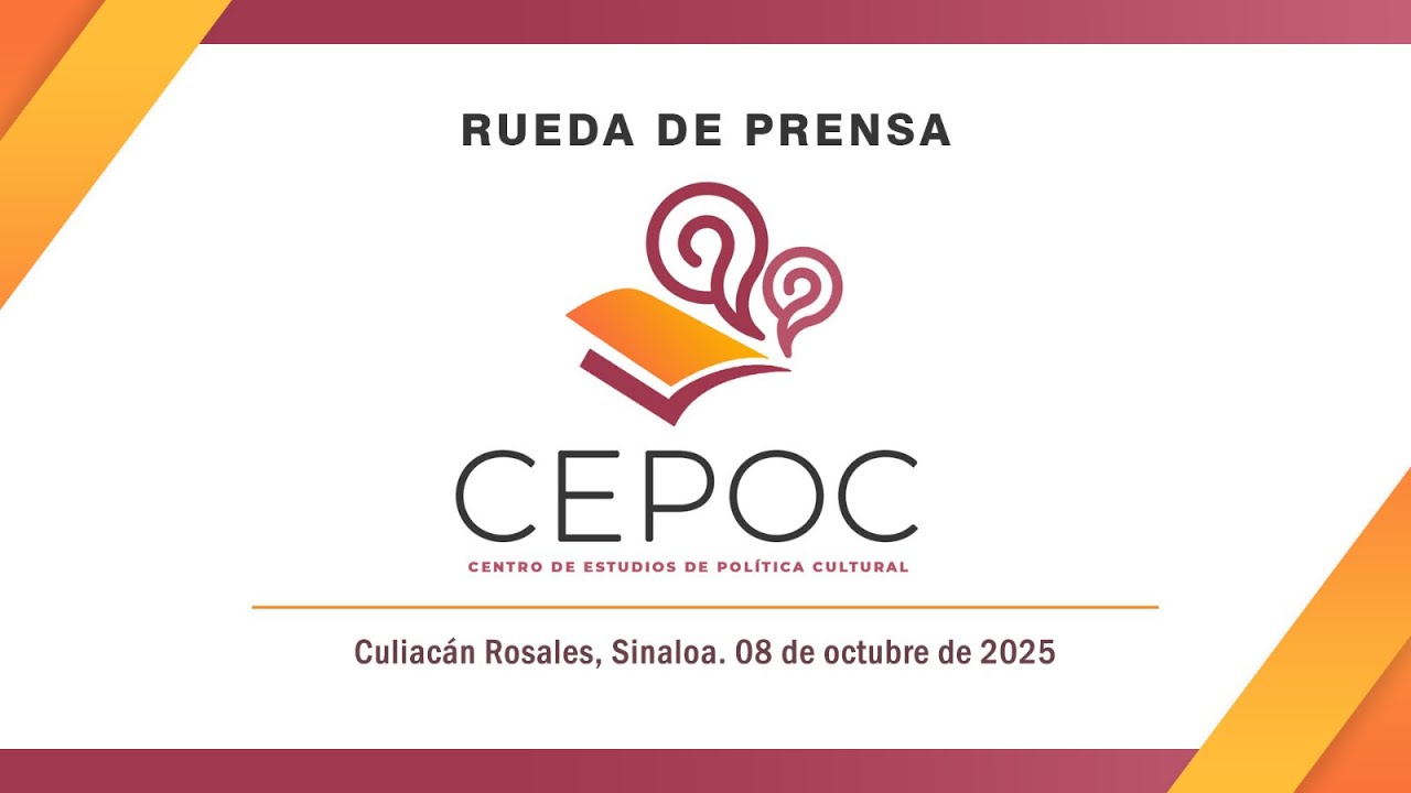 Rueda de prensa | Presentaci&oacute;n del Centro de Estudios de Pol&iacute;tica Cultural (CEPOC)