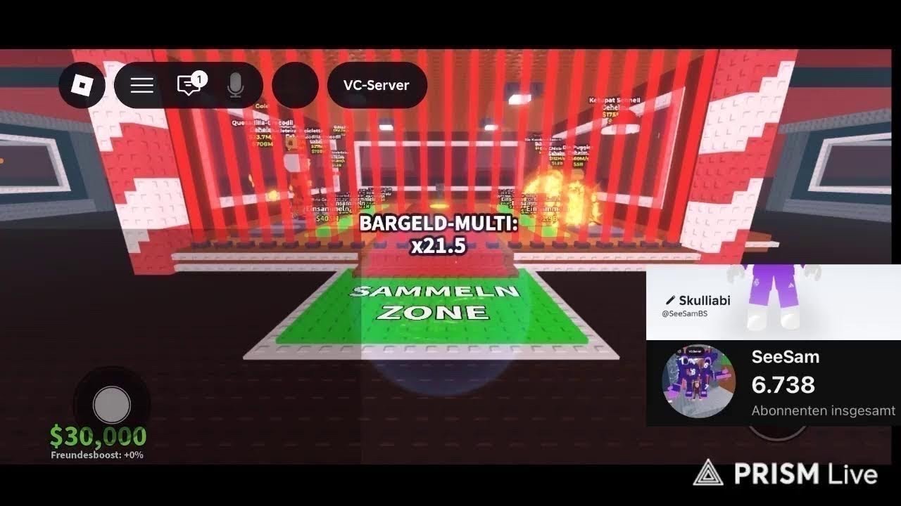 Live streaming of SeeSam