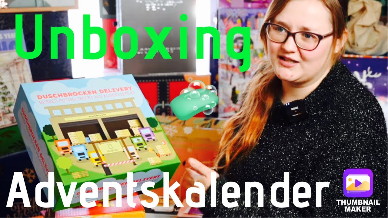 ADVENTSKALENDER UNBOXING | Duschbrocken Adventskalender 2025 || Zu viel Widerholung?!