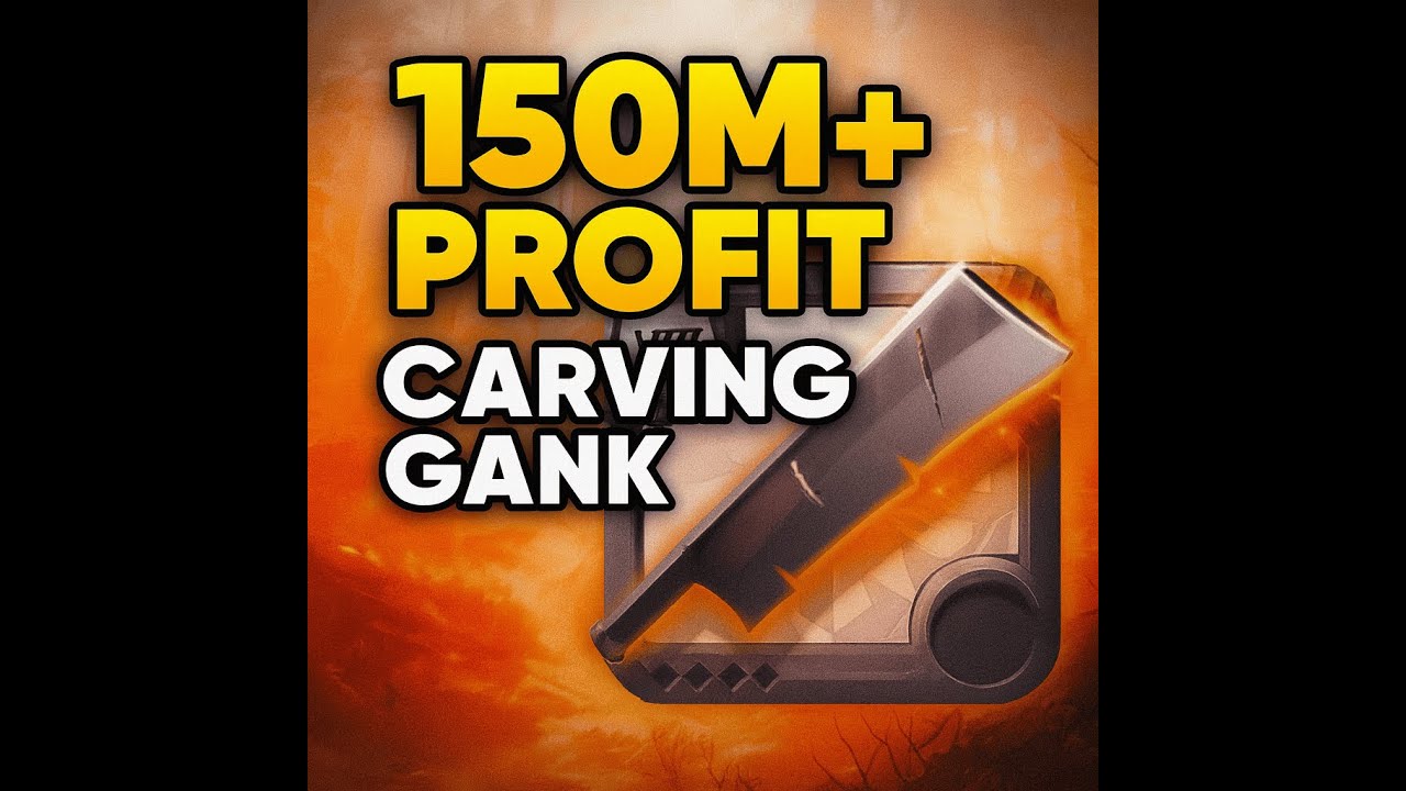 ALBION ONLINE MIST GANK // CARVING SWORD// 150M+ PROFIT #2