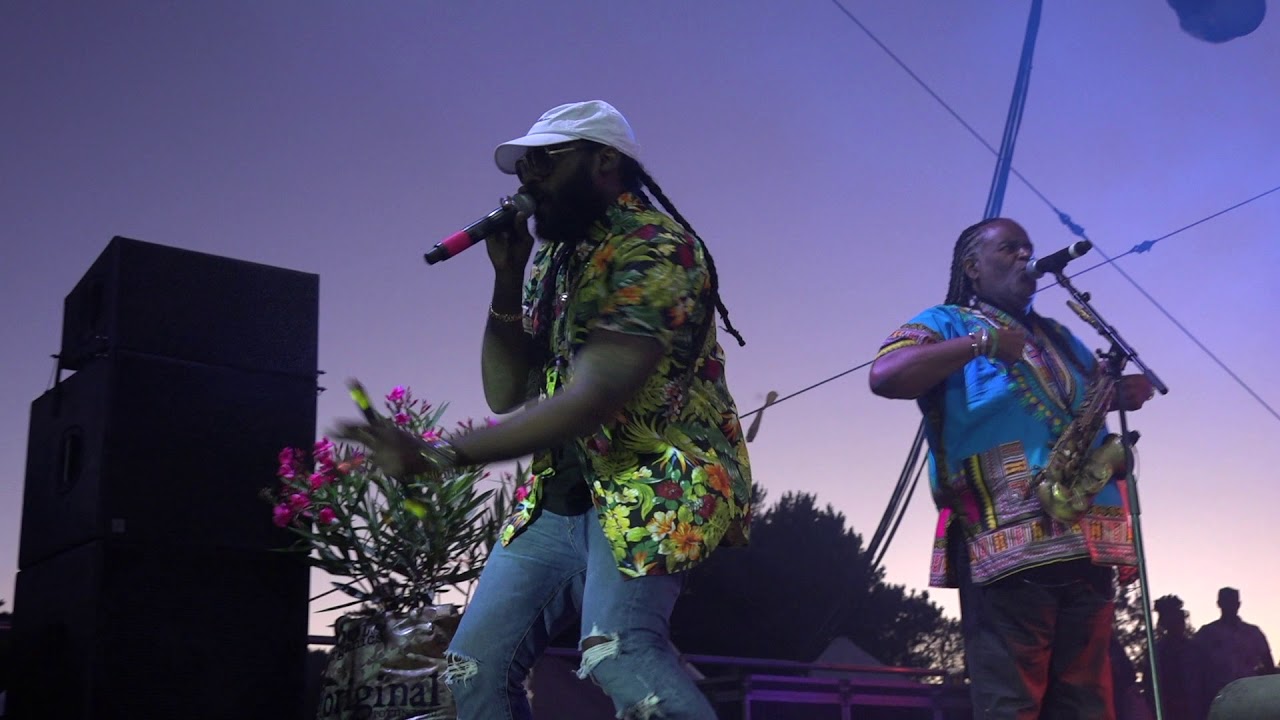 Tarrus Riley and the Black Soil Band Sierra Nevada World Music Festival whole show June 17, 2 017