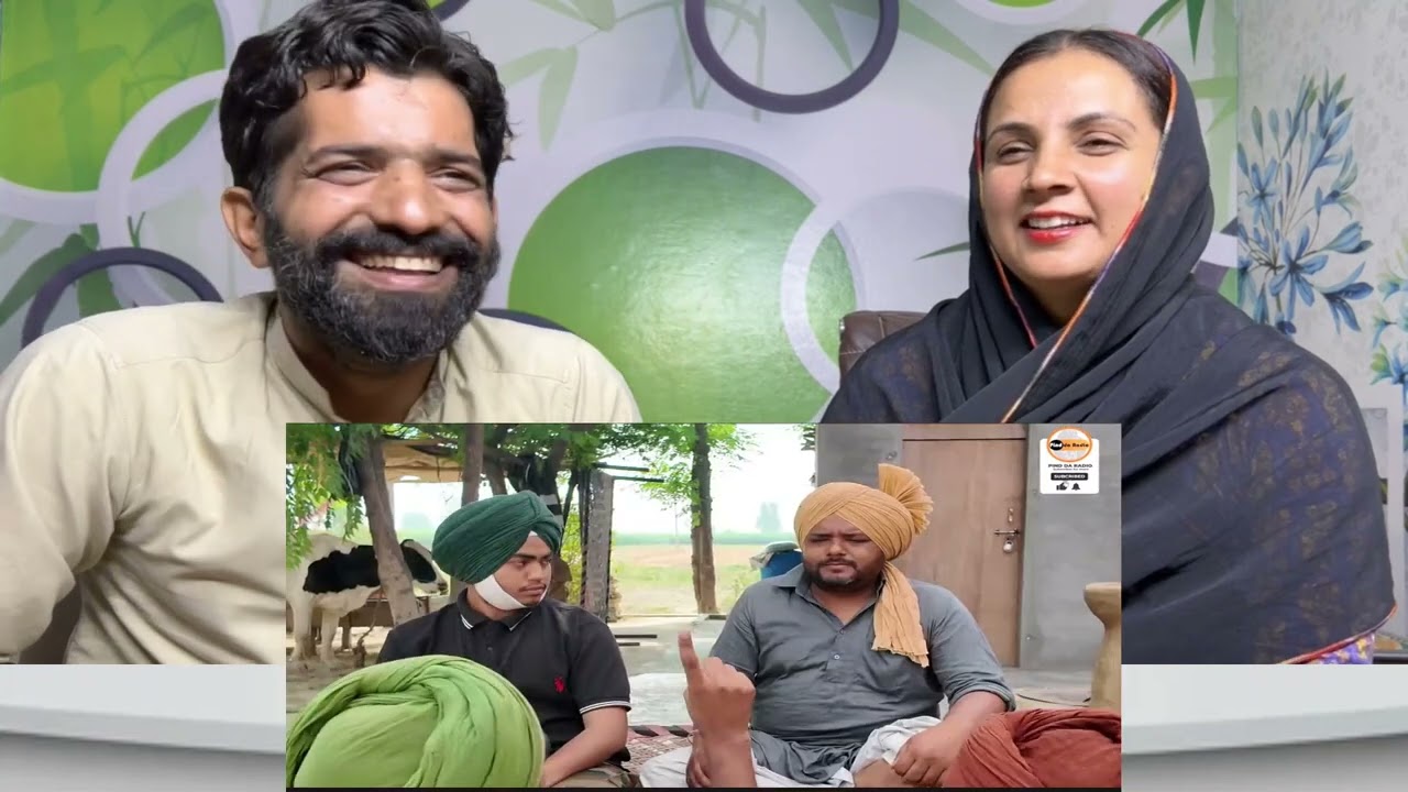 ਜਦੋ ਟੀ.ਵੀ ਦਾ ਜ਼ਮਾਨਾ ਸੀ 🤣 CHITTARHAR 🤣 New Punjabi Funny Video | Pind Da Radio 🤣PAKISTANI REACTION