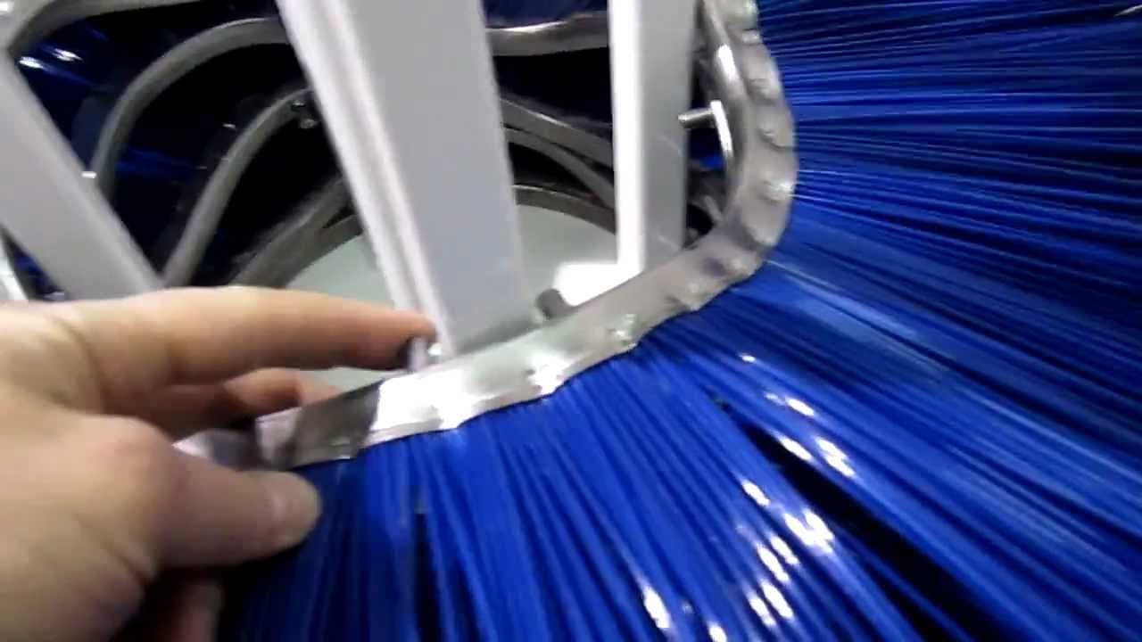 How to install bristles on a Big Brush Off broom