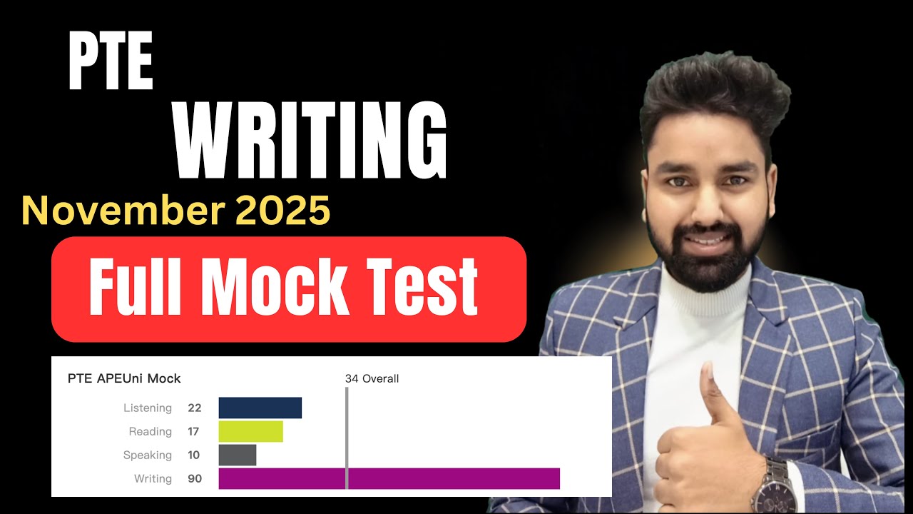 PTE Writing Mock Test Live 