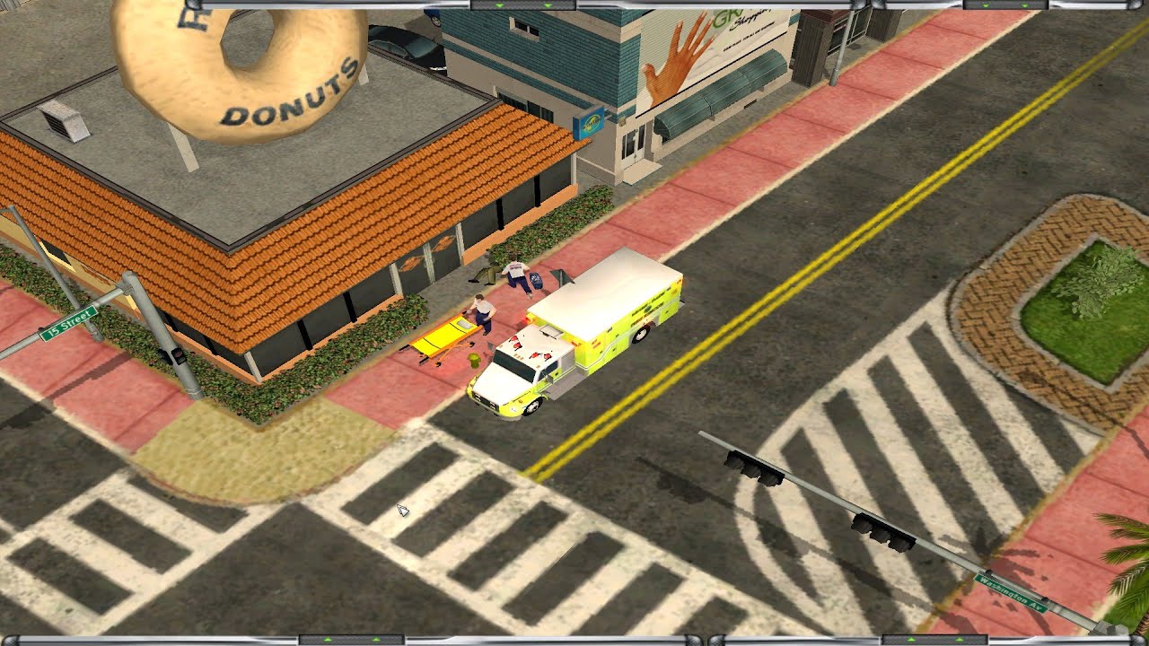 emergency 4 deluxe gameplay first  Miami Dade Modification v2 2 episode 2