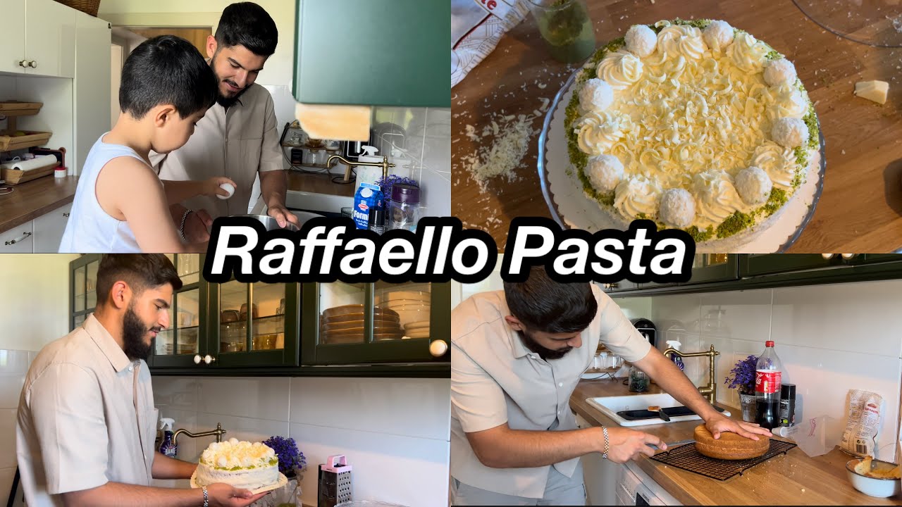 YAKIN ARKADAŞIMA DOĞUM GÜNÜ PASTASI YAPIYORUZ- RAFFAELO PASTA