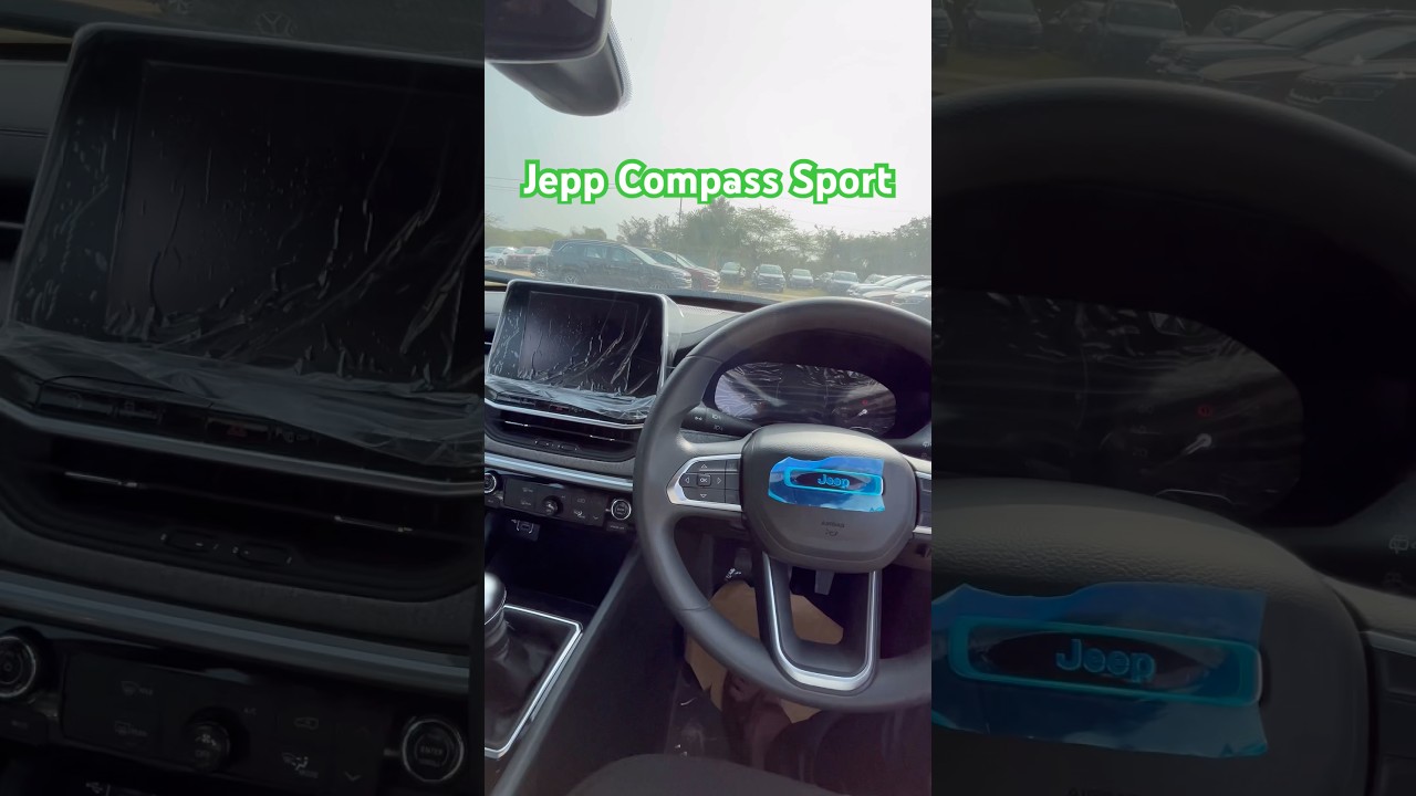 The most Affordable Jeep - Compass Sport | Motormatic #jeepcompass2025 #jeepindia #jeepcompass
