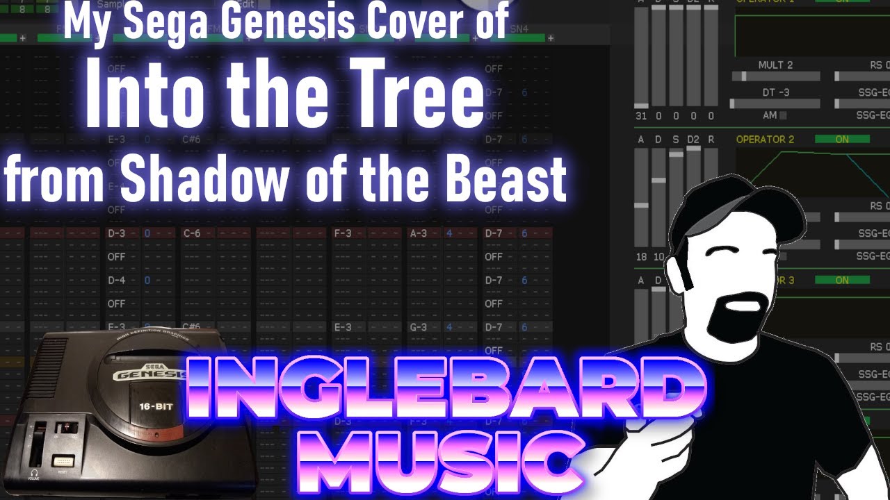 My Sega Genesis Cover of Into the Tree from Shadow of the Beast | Mega Drive