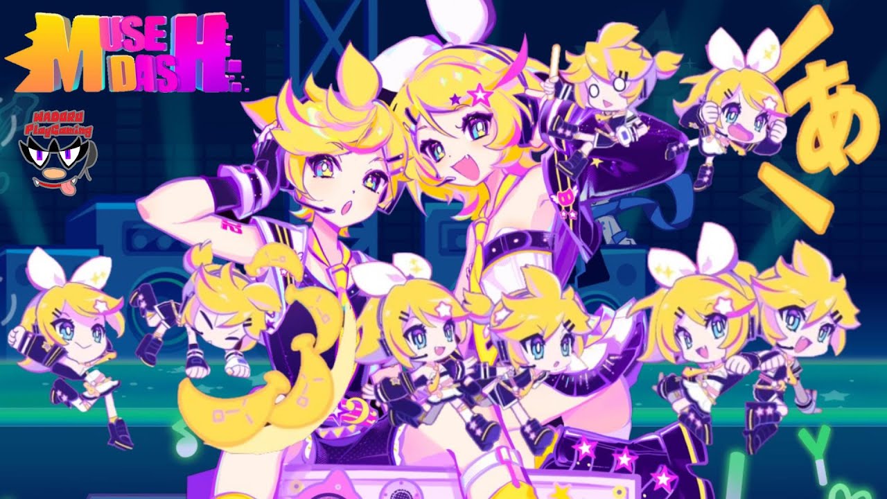 【Muse Dash × Hatsune Miku】Kagamine Rin & Len Animations