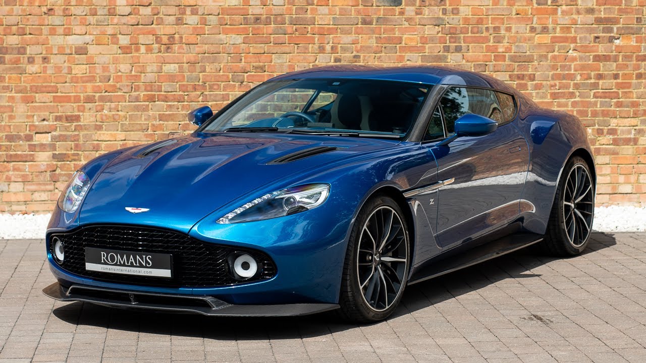 2017 Aston Martin Vanquish Zagato Coupe - Ming Blue - Walkaround, Interior & Engine Sound