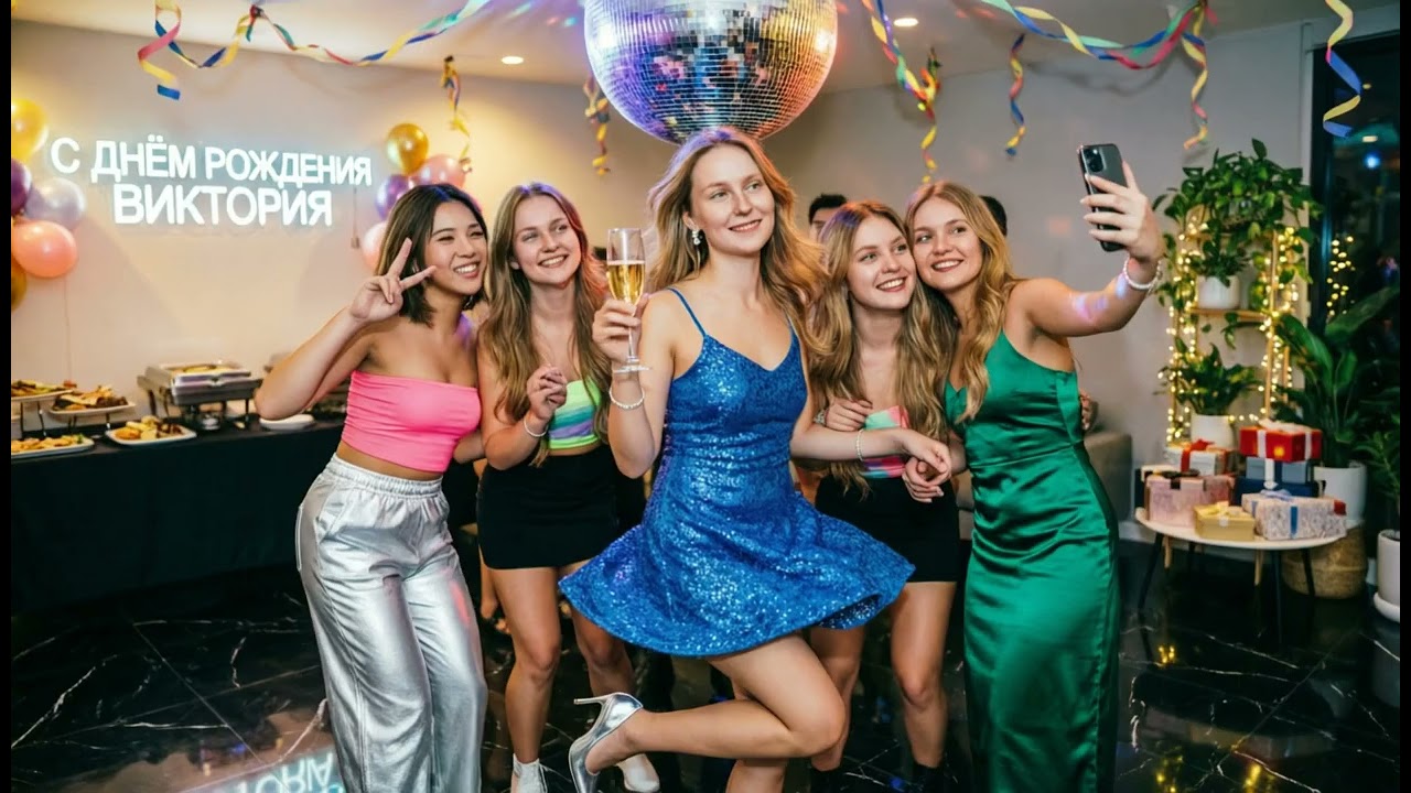 01   Виктория, зажигай