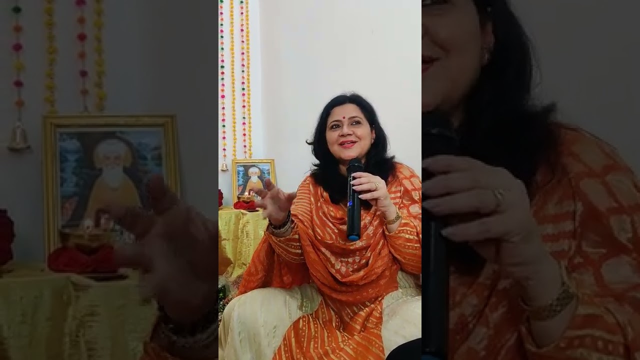 Satsang sharing by Olga Bhatia aunty  on March 2022of how Guruji bless GK market  🙏🏻