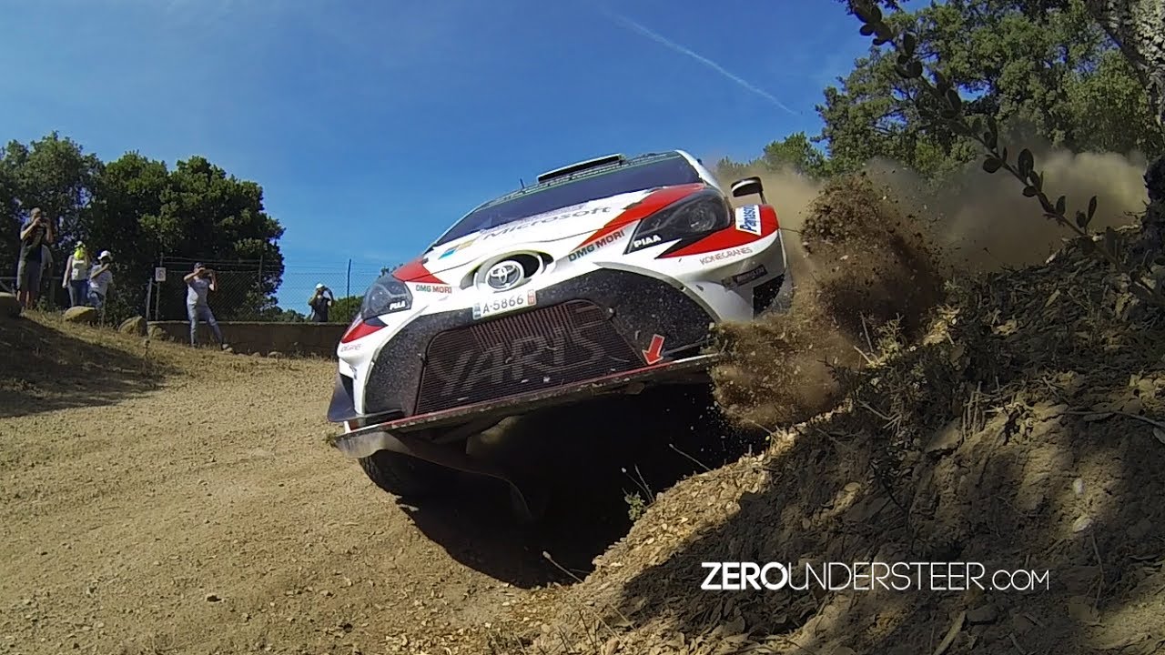 WRC Rally Italia Sardegna 2017 | High-Speed-Gravel-Action, Jumps & Drifts