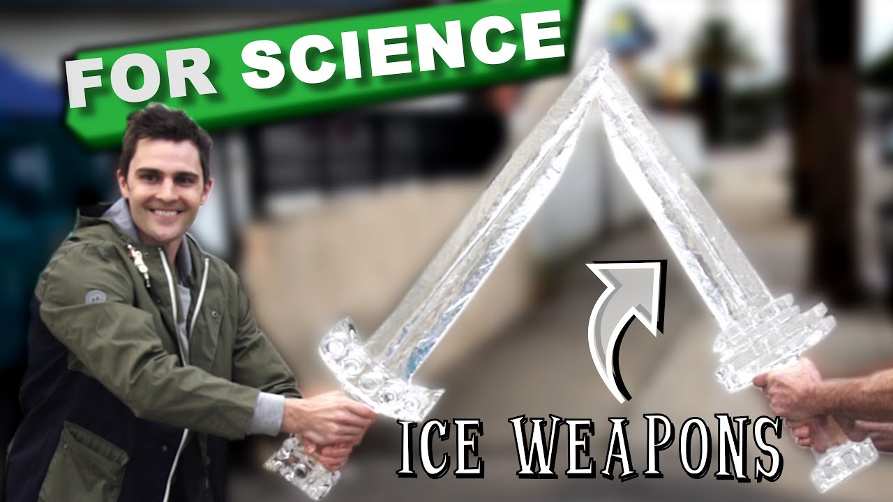 FREEZE! Testing Ice Weapons - For Science! Ep. 2