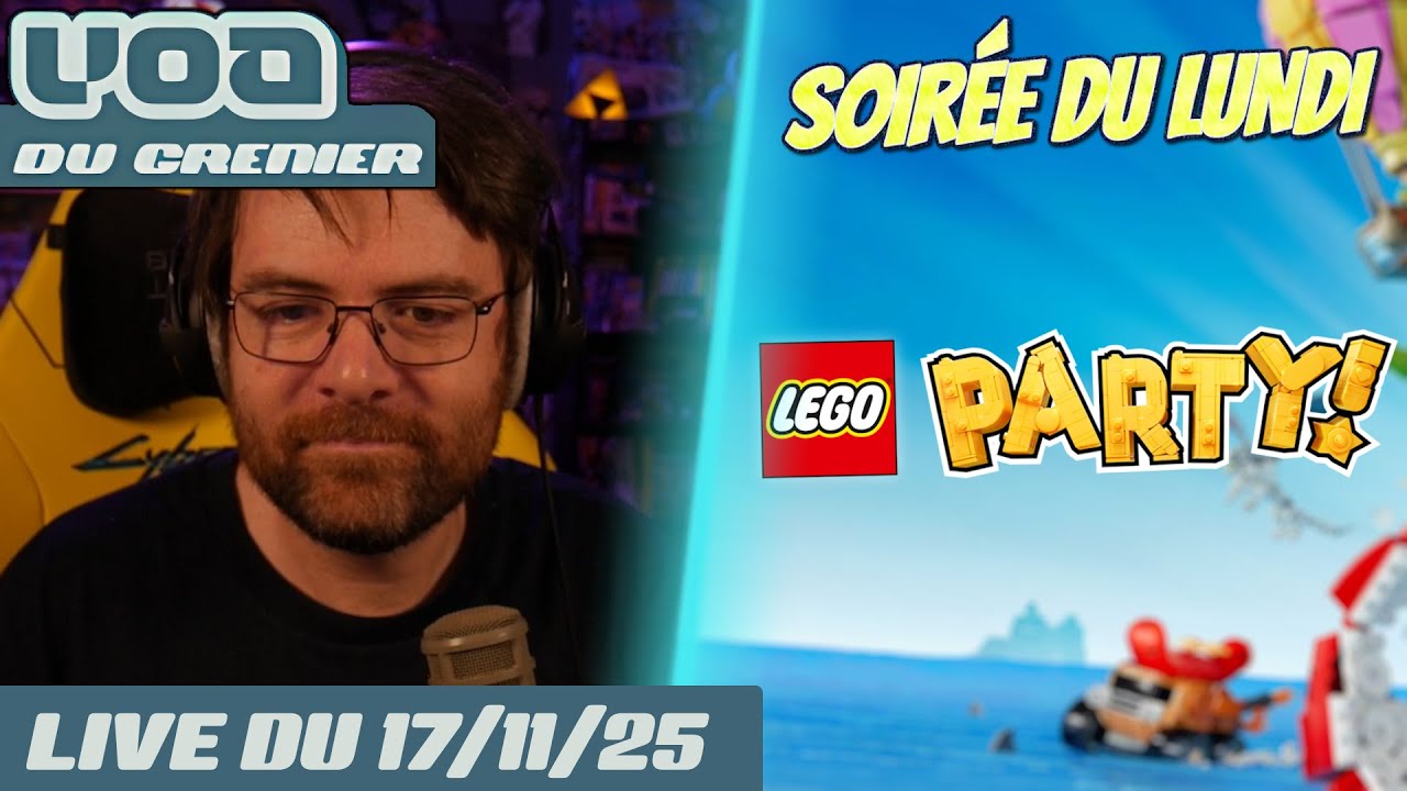 VOD - Discussions / Soirée du Lundi sur Lego Party - 17/11/25