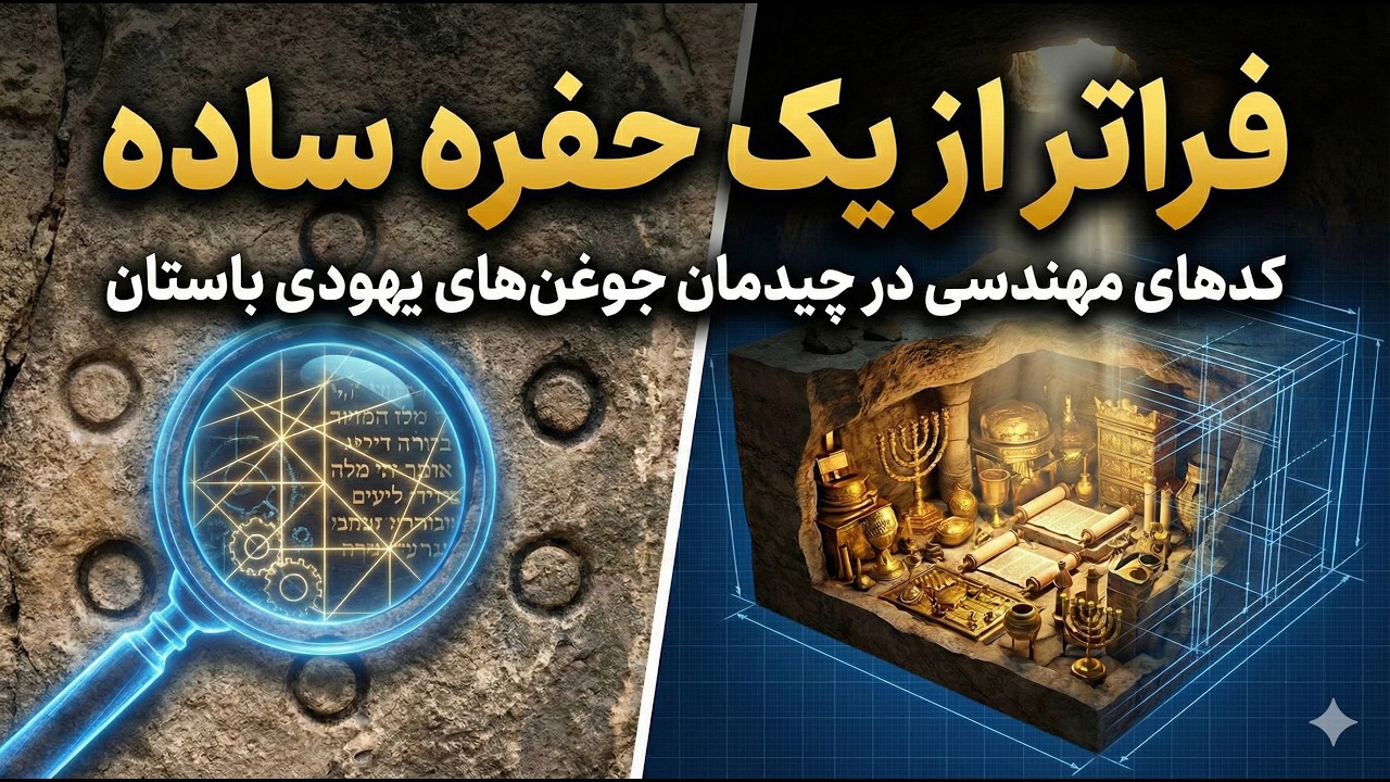 فراتر از یک حفره ساده؛ کدهای مهندسی در چیدمان جوغن‌های یهودی باستان