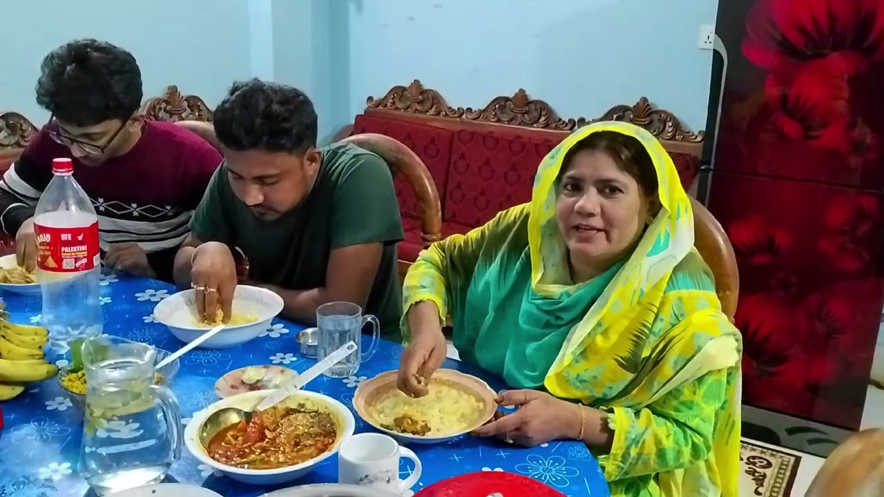 দুই ছেলে কে নিয়ে দুপুরের খাবার খেতে বসে গেলাম 😊❤️🥀#dailyvlog #viral #recipe #lifestyle #subscribe 