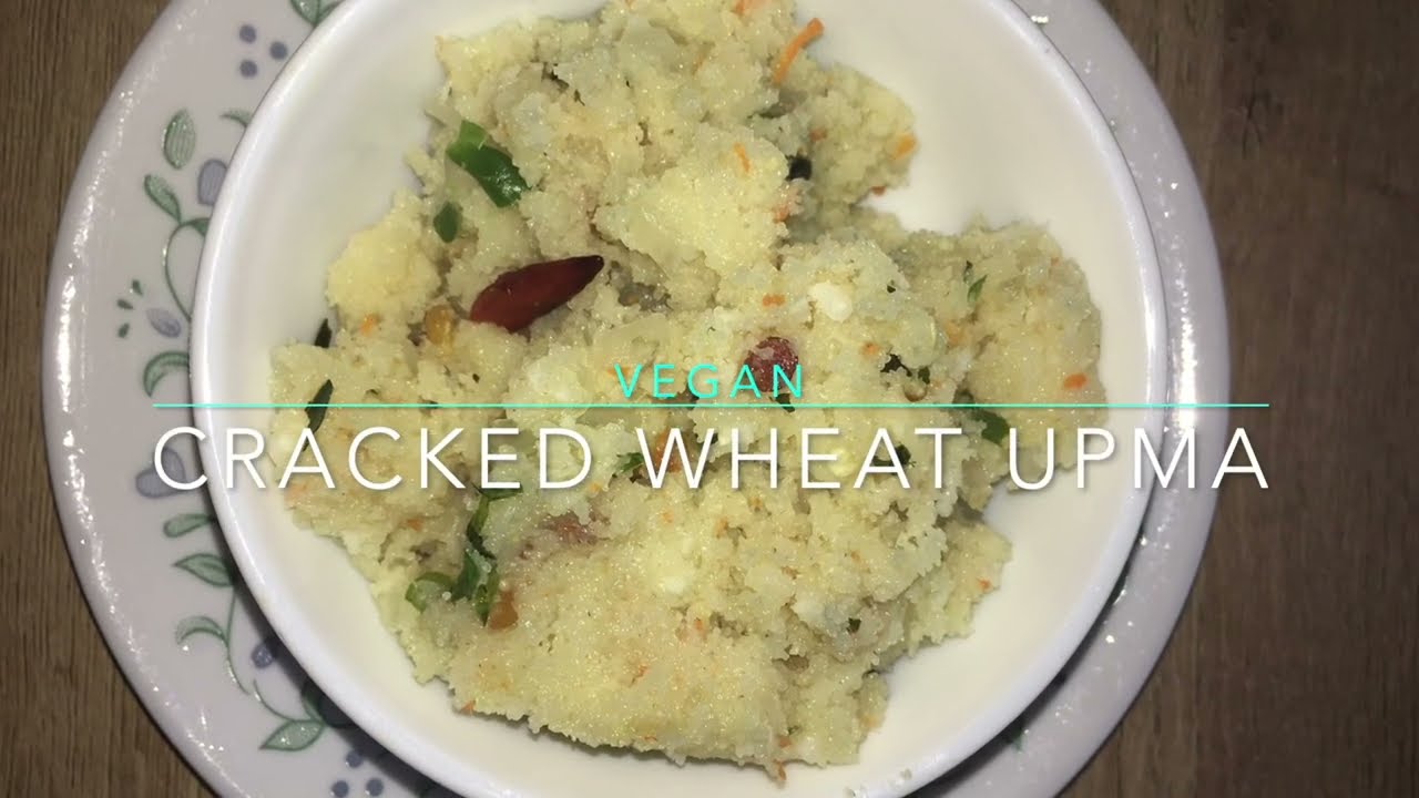 Upma -south indian uppittu- Healthy Breakfast - Weight Loss Recipe - low calorie-vegan- 200 calorie