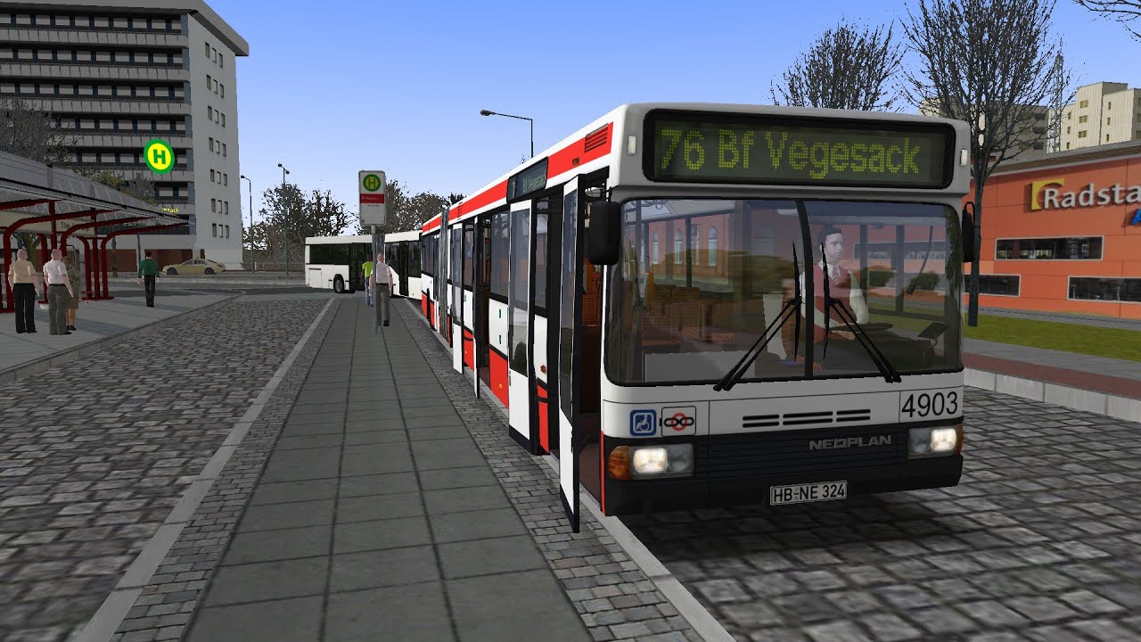 OMSI 2 | Bremen-Nord | N4021 1988 Voith BSAG Bremen | Linie 76 Ermlandstraße nach Bf. Vegesack