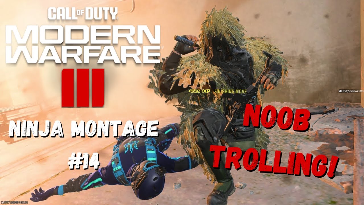 I SPENT 48 HRS TROLLING IN SEARCH AND DESTROY (COD MWIII Ninja Montage #14)