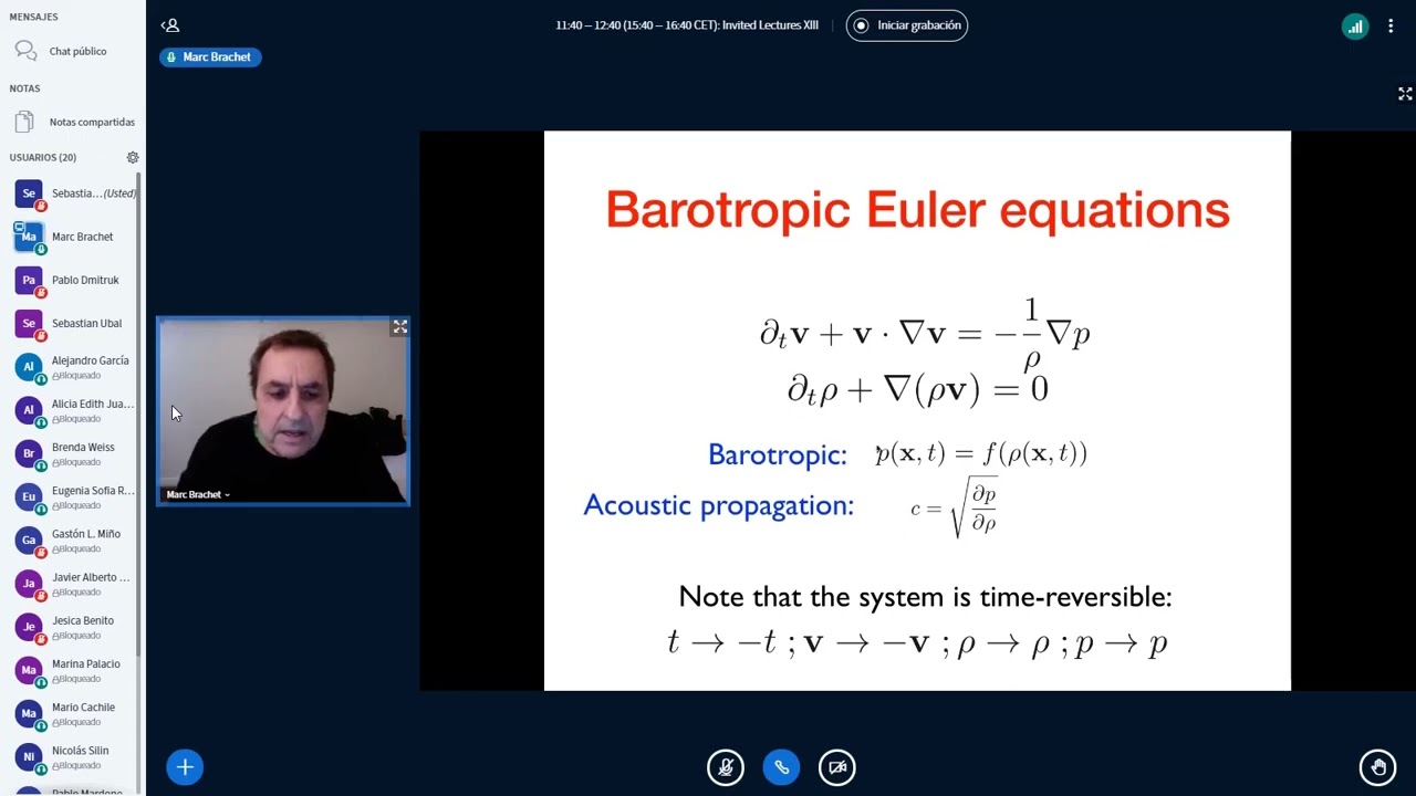 Invited Lectures XIII, Marc-Etienne Brachet: 