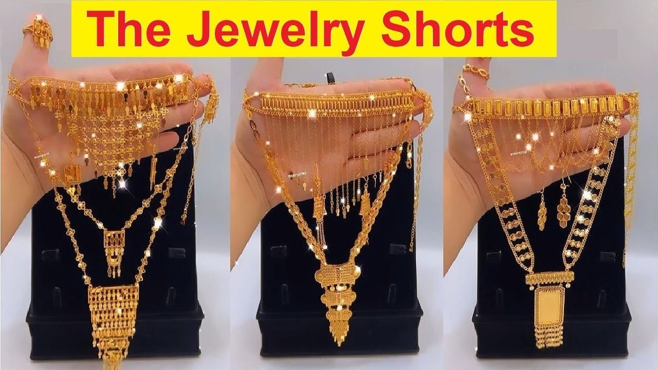 Gold Jewelry Design 🔥🔥 #goldnecklace #gold #necklace #goldjewellery #goldset