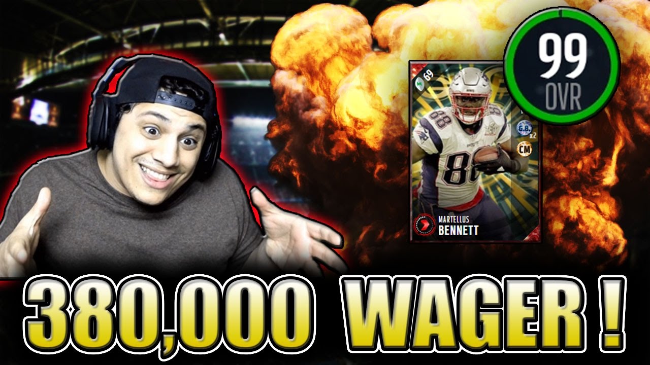 VICK IS ON ANOTHER LEVEL TONIGHT! (99 MARTELLUS BENNETT GAMEPLAY) - MADDEN 17 ULTIMATE TEAM