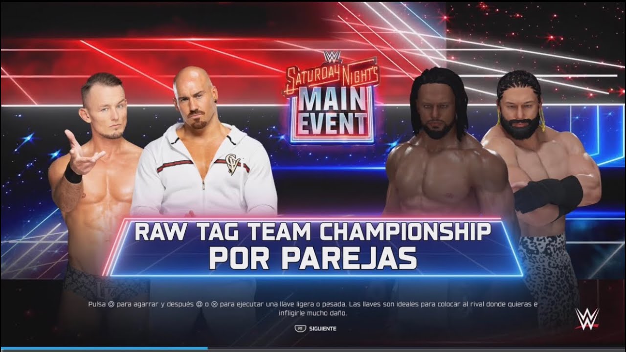 Imperium vs NWA Raw Tag team Championship match || Saturday nights main event