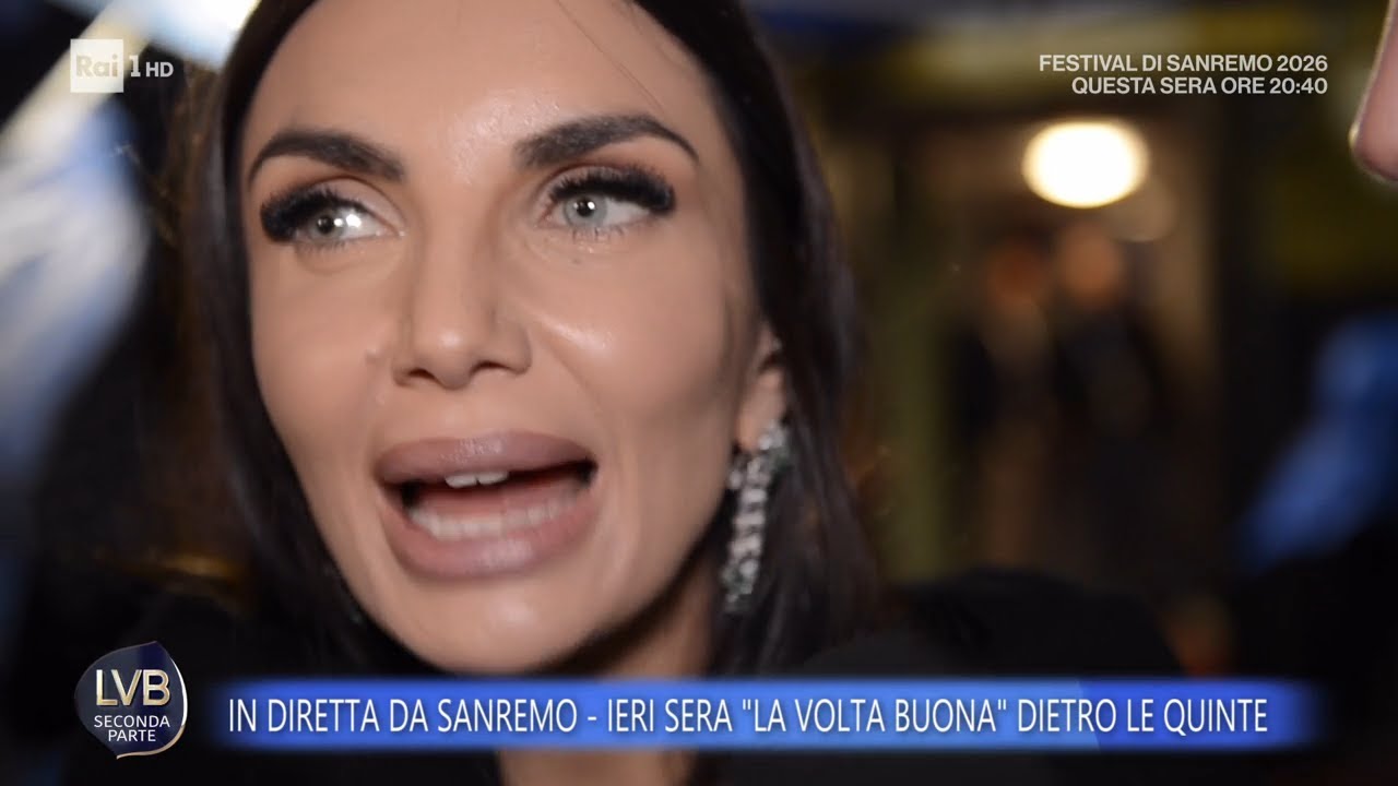 Sanremo 2026, in esclusiva il dietro le quinte della seconda serata - La volta buona 26/02/2026