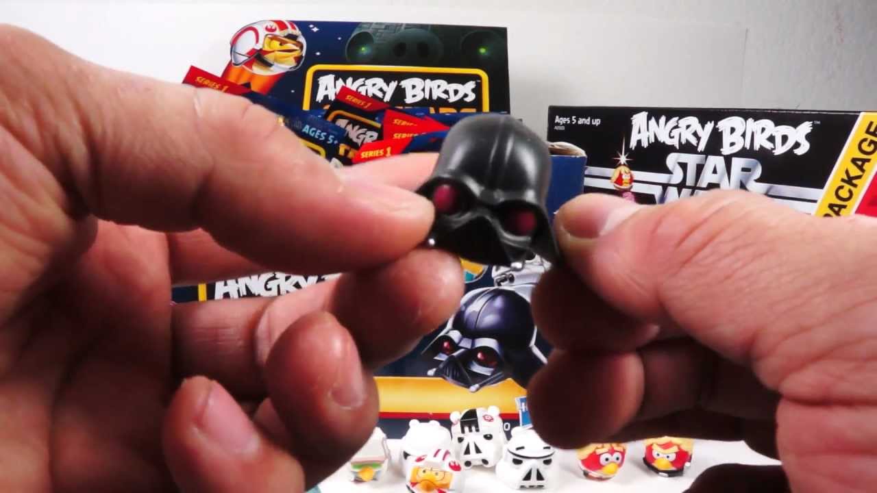 Фигурки Angry Birds Star Wars Series 1 и стартовый набор... СУПЕР КРУТЫЕ ФИГУРКИ!!!