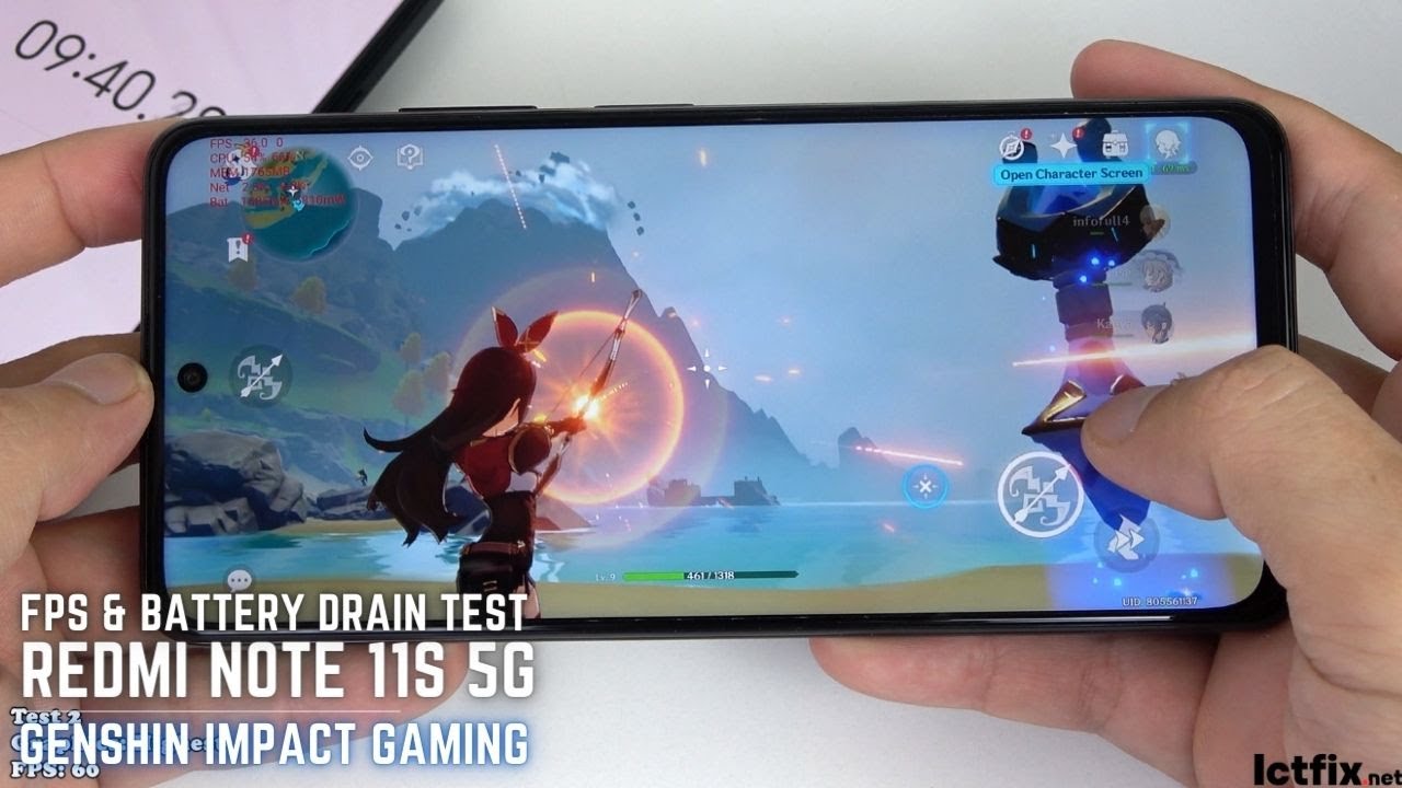 Redmi Note 11s 5G Genshin Impact Gaming test | Dimensity 810, 90 Hz Display