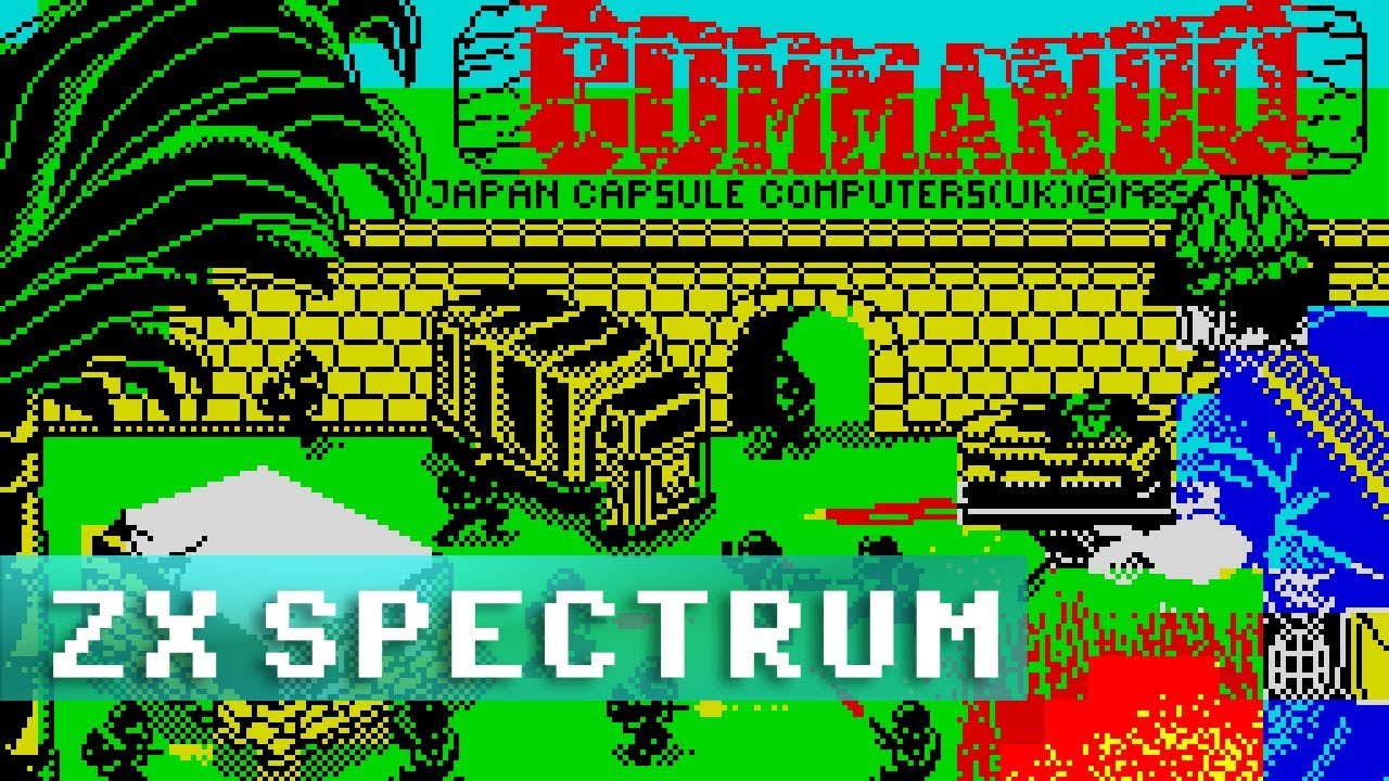 [Longplay] Commando (128k music hack) - ZX Spectrum
