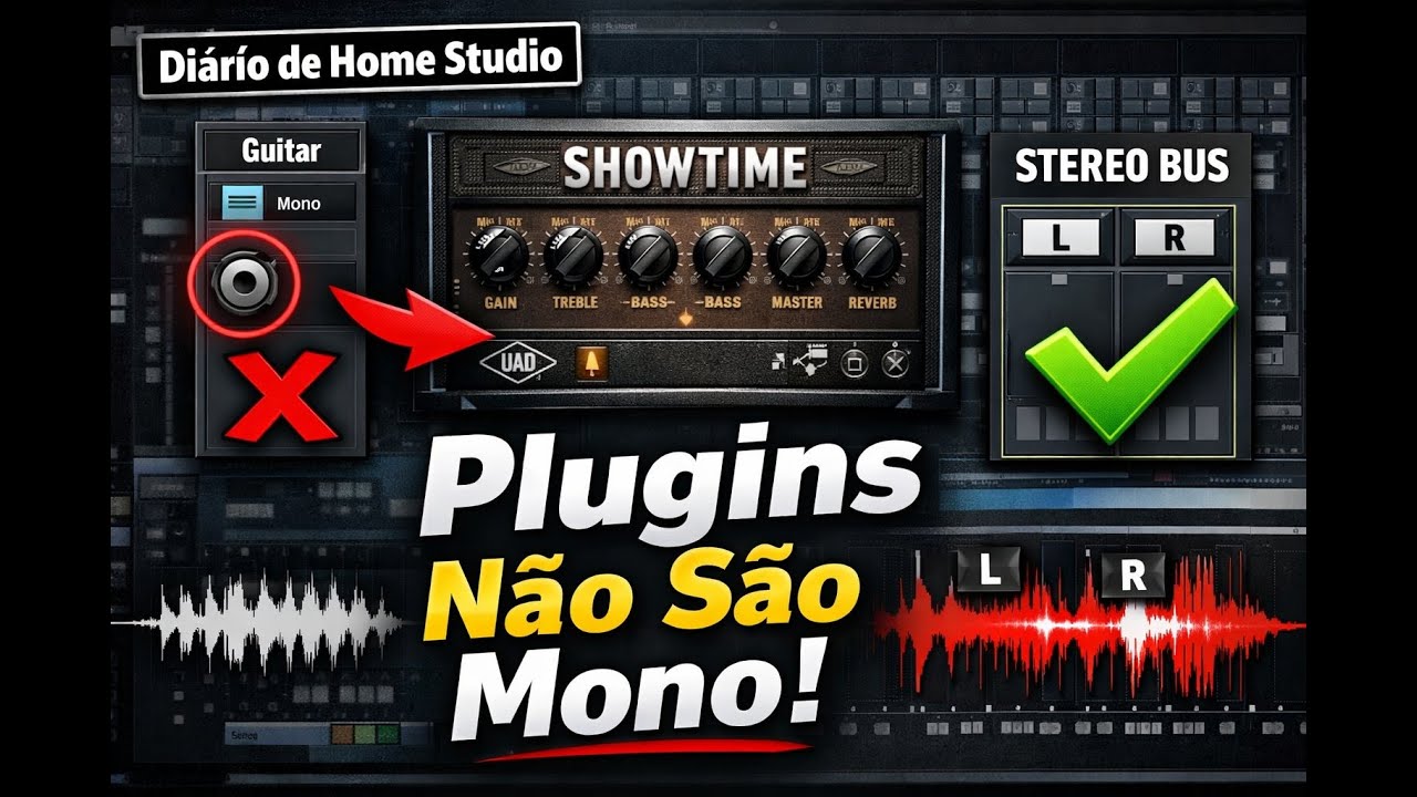 Você Está Usando Plugins de Guitarra do Jeito Errado