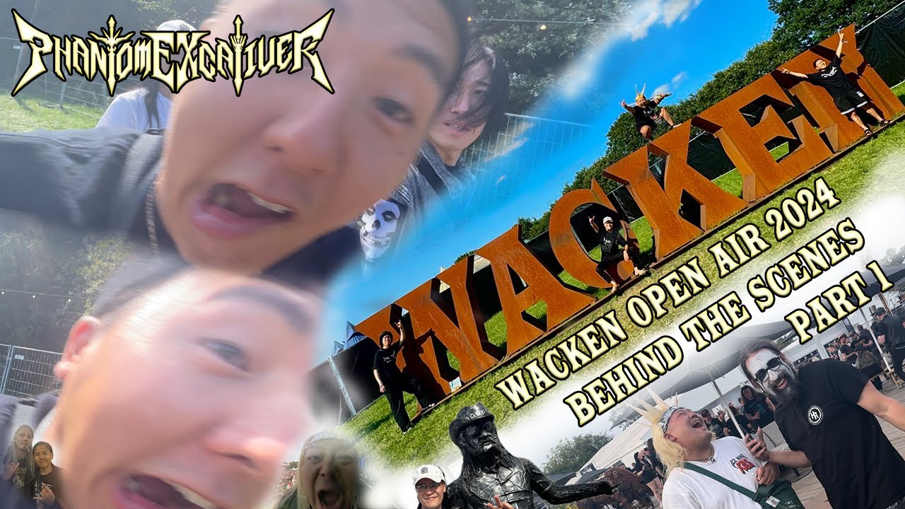 【オフショット】Phantom Excaliver - Wacken Open Air 2024 [Behind The Scenes] Part1【メイキング映像】
