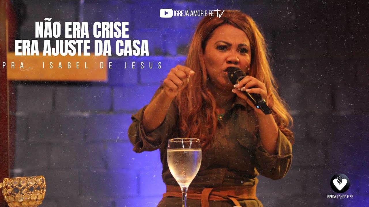 PRA. ISABEL DE JESUS- NÃO ERA CRISE, ERA AJUSTE DA CASA