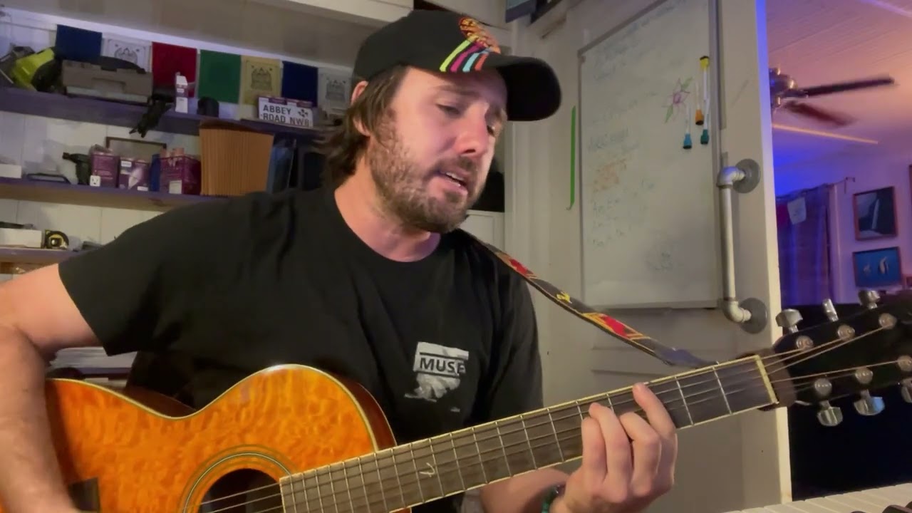 The Beatles Now and Then- Acoustic Cover, Chords